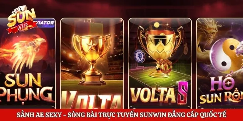 Sảnh AE Sexy - Sòng Bài Trực Tuyến Sunwin Đẳng Cấp Quốc Tế 2 Sảnh AE Sexy - Sòng Bài Trực Tuyến Sunwin Đẳng Cấp Quốc Tế