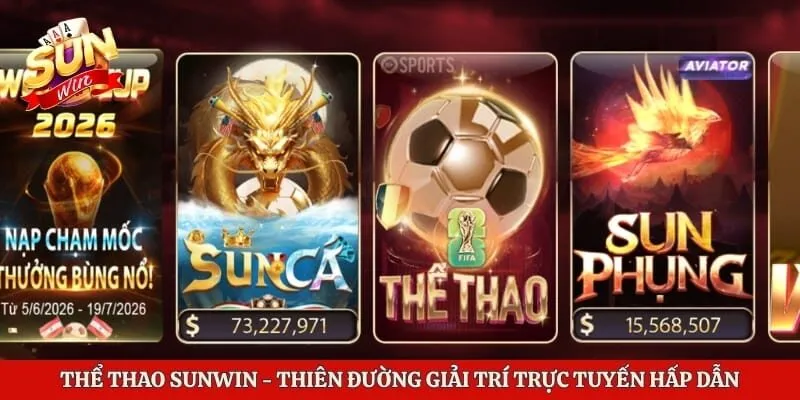 Thể Thao Sunwin - Thiên Đường Giải Trí Trực Tuyến Hấp Dẫn 5 Thể Thao Sunwin - Thiên Đường Giải Trí Trực Tuyến Hấp Dẫn